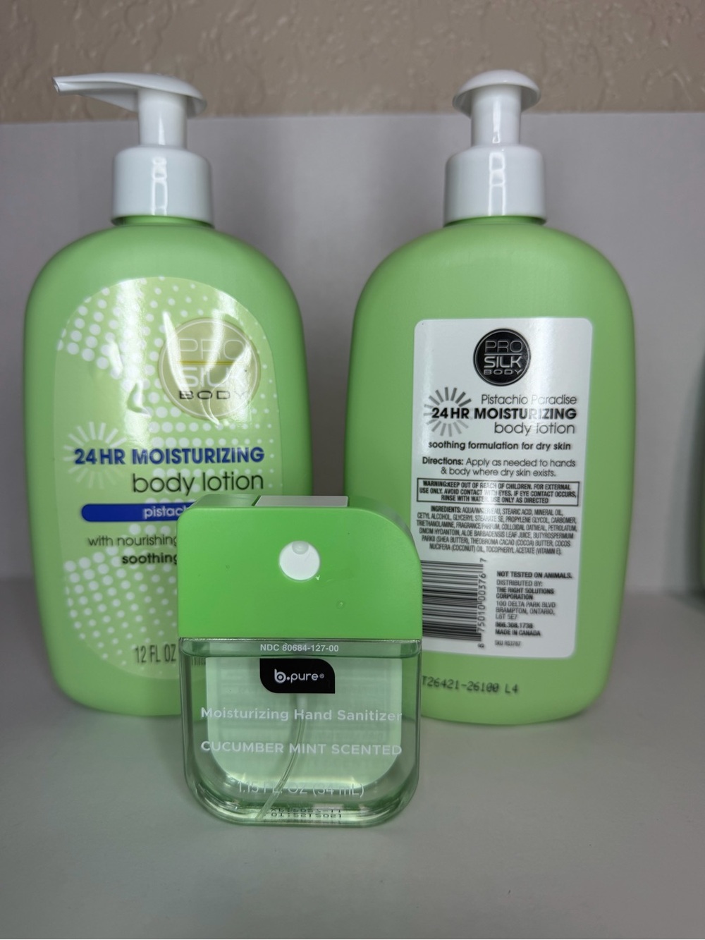 ProSilk Pistachio 24HR Moisturizing Body Lotion - Light Green